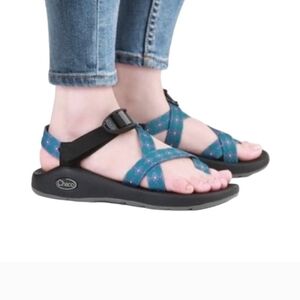 Chaco Womens Teal Strappy Sandals